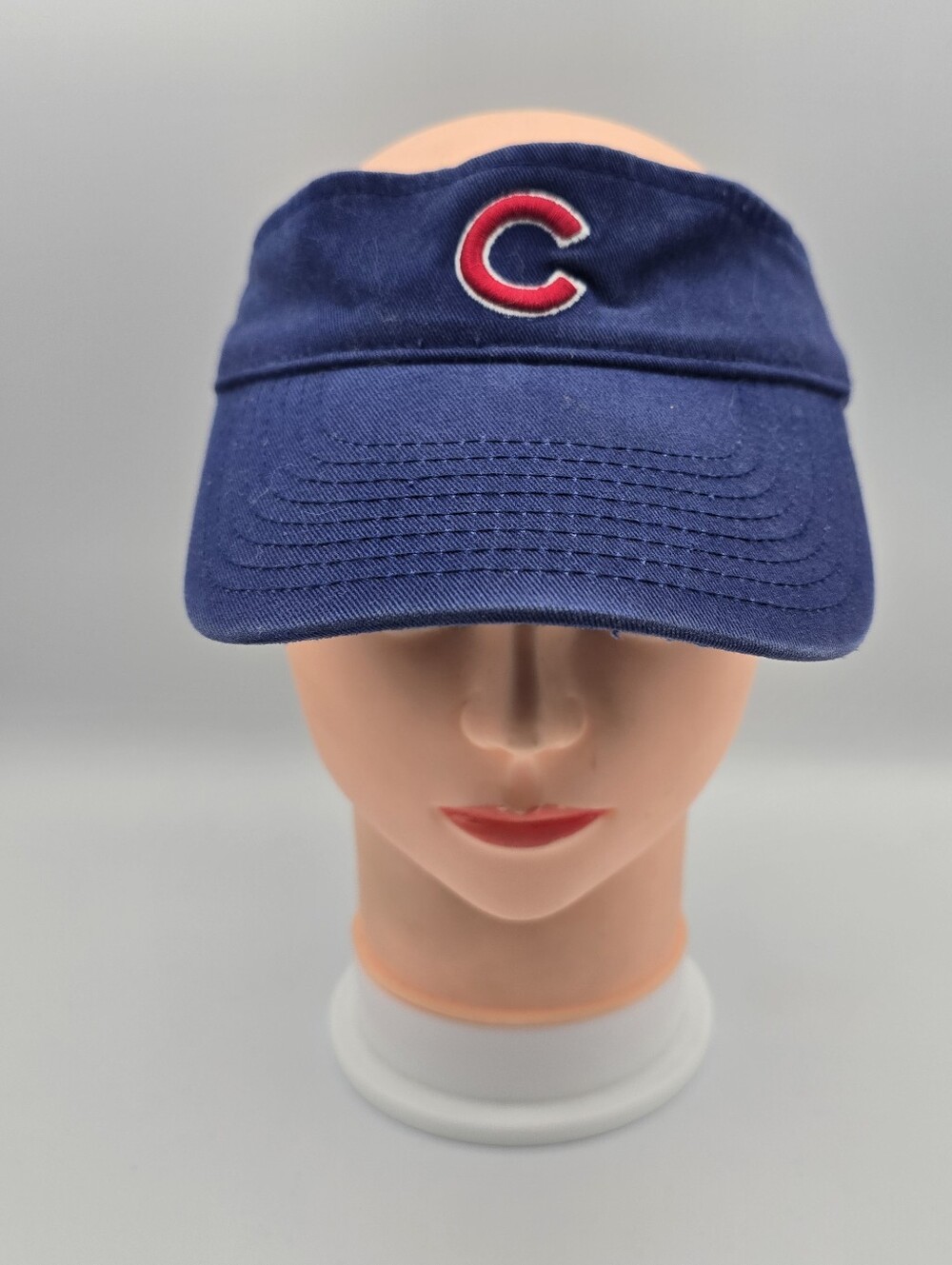New Era Chicago Cubs Blue Adjustable Visor